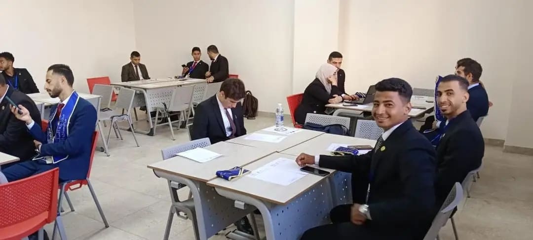 وفد من جامعة الوادي الجديد يشارك في الملتقى القمي لقادة الاتحادات الطلابية 1 1738599828336 وفد وفد من جامعة الوادي الجديد يشارك في الملتقى القمي لقادة الاتحادات الطلابية موقع في الجامعة