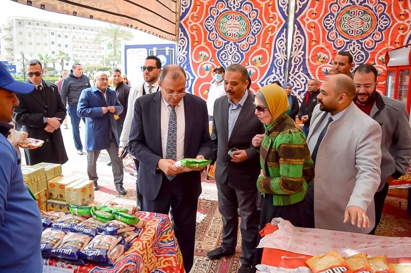 215 2 بني سويف بمناسبة رمضان.. معرض منتجات لحوم ومخبوزات بجلمعة بني سويف بأسعار مخفضة موقع في الجامعة