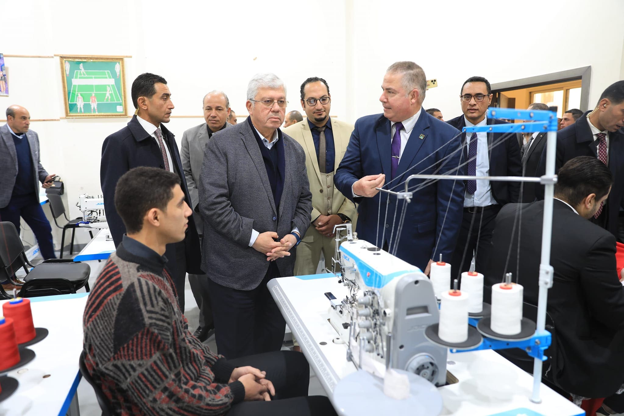 476610035 1141970367973382 6769899995306372291 n وزير وزير التعليم العالي يتفقد جامعة سمنود التكنولوجية.. صور وتفاصيل موقع في الجامعة