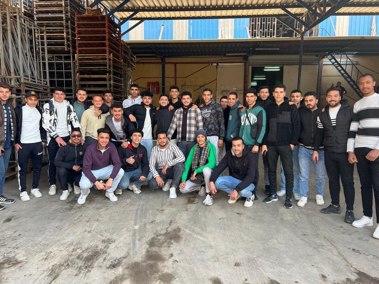 IMG 20250217 WA0099 طلاب طلاب جامعة الدلتا التكنولوجية يواصلون الزيارات العلمية الميدانية بالكيانات والهيئات المختلفة موقع في الجامعة