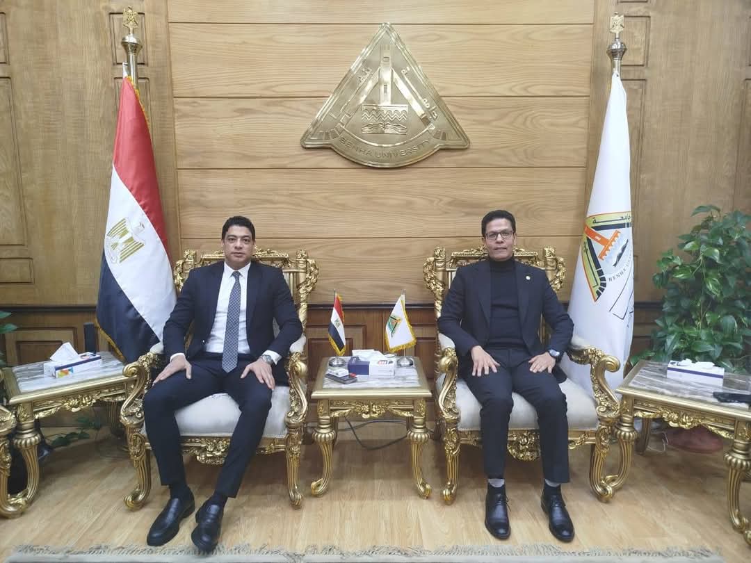 IMG 20250222 WA0055 الجيزاوي الجيزاوي يستقبل المحامى العام لنيابات شمال بنها موقع في الجامعة