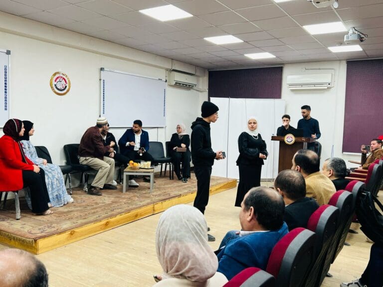 "يادى المنظرة"عرض مسرحي مميز لطلاب جامعة الدلتا التكنولوجية 13 IMG 20250224 WA0103 رئيس "يادى المنظرة"عرض مسرحي مميز لطلاب جامعة الدلتا التكنولوجية موقع في الجامعة