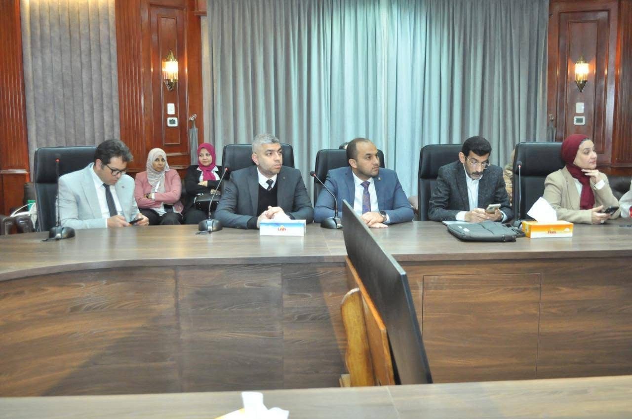 IMG 5408 جامعة قناة السويس قصر العيني يستقبل لجنة الاعتماد الدولي لوحدة السكتة الدماغية التابعة للمنظمة العالمية (WSO) موقع في الجامعة