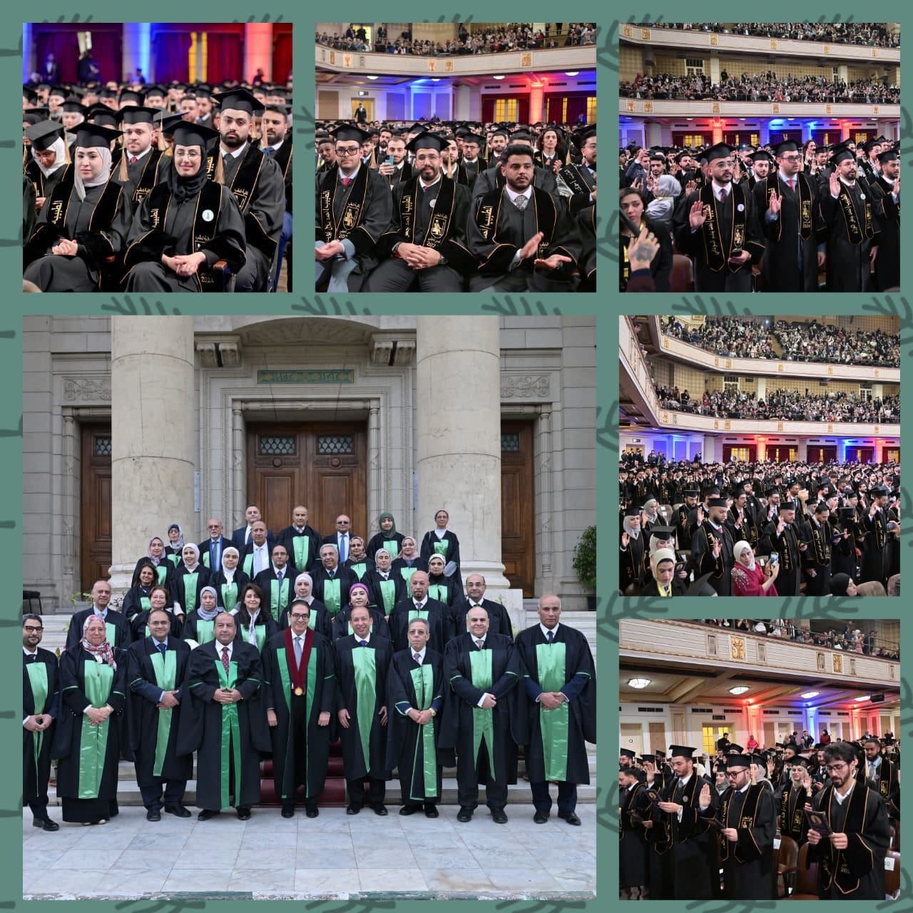 bfa8d6a9 e139 4636 821c fdfedec5743d نتيجة جامعة القاهرة تشهد حفلاً مهيبا لتخريج دفعة 2024 من الطلاب الوافدين بكلية طب قصر العينى موقع في الجامعة