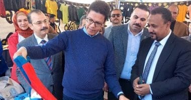 رئيس جامعة بنها يفتتح معرضا خيريا للملابس لطلاب التربية النوعية 1 202503110158195819 رئيس جامعة بنها يفتتح معرضا خيريا للملابس لطلاب التربية النوعية موقع في الجامعة
