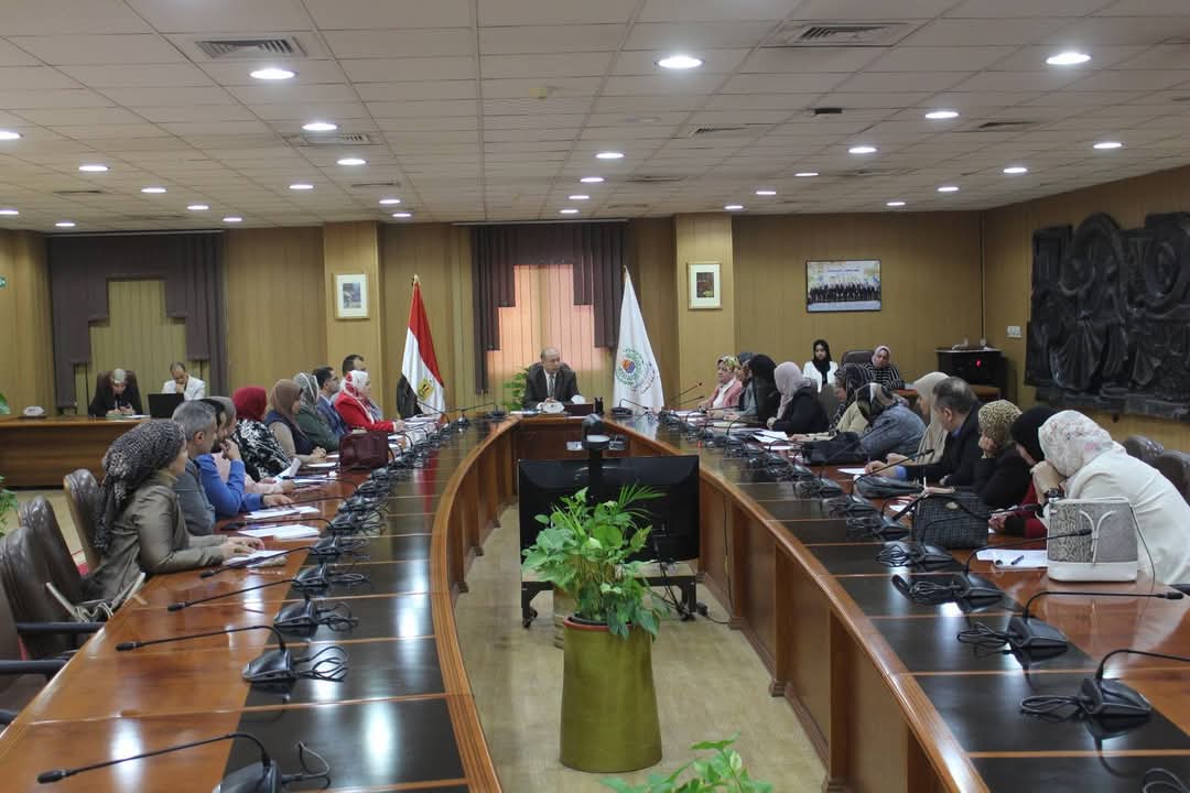 FB IMG 1743004537108 تعليم تفاصيل اجتماع فريق إعداد الدراسة الذاتية لتجديد الاعتماد الكلي لجامعة المنصورة من ضمان الجودة موقع في الجامعة