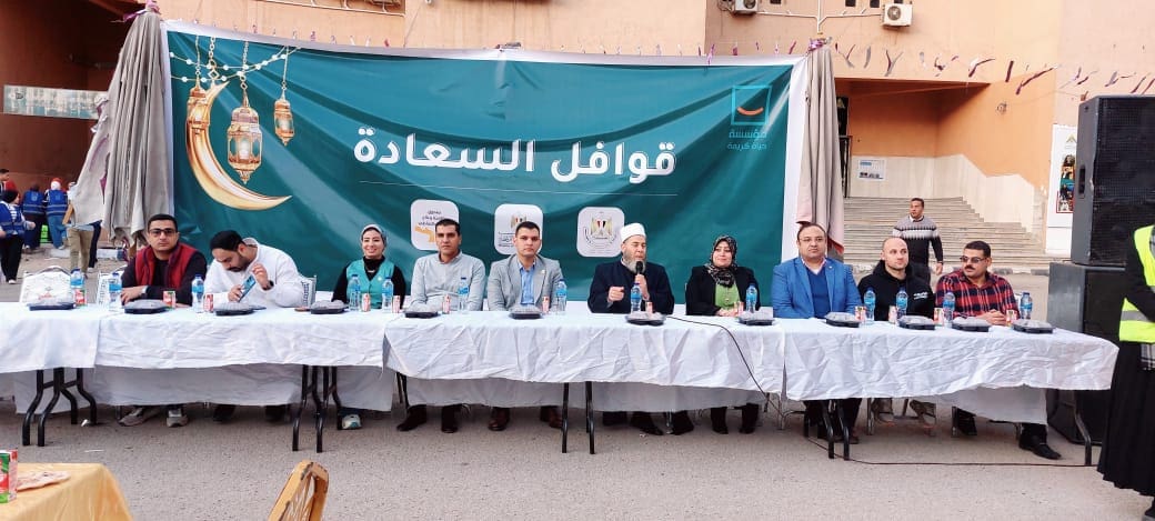 IMG 20250304 WA0233 رئيس مؤسسة حياة كريمة تطلق قافلة السعادة بمحافظة القليوبية موقع في الجامعة