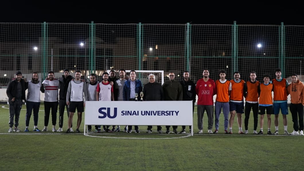 IMG 20250326 WA0032 ليلة القدر "الفراعنة" يتوج ببطولة الدورة الرمضانية لكلية طب الأسنان بجامعة سيناء موقع في الجامعة