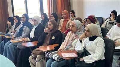 IMG 6953 الثانوية العامة جامعة قناة السويس تعقد ندوة حول الشباب وأهمية التوعية بقضايا الأمن القومي موقع في الجامعة