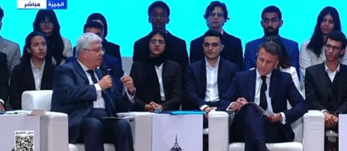 15421414521214514 ماكرون عاجل.. ماكرون يشهد فعاليات ملتقى الجامعات المصرية الفرنسية موقع في الجامعة