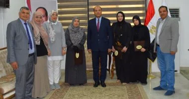 202504121221252125 1 جامعة العريش جامعة العريش تكرم نماذج نسائية ملهمة تقديرًا لإسهاماتهن الأكاديمية والمجتمعية موقع في الجامعة