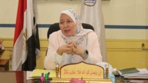 الدكتورة أمل الهواري وكيل وزارة التربية والتعليم بمحافظة بني سويف