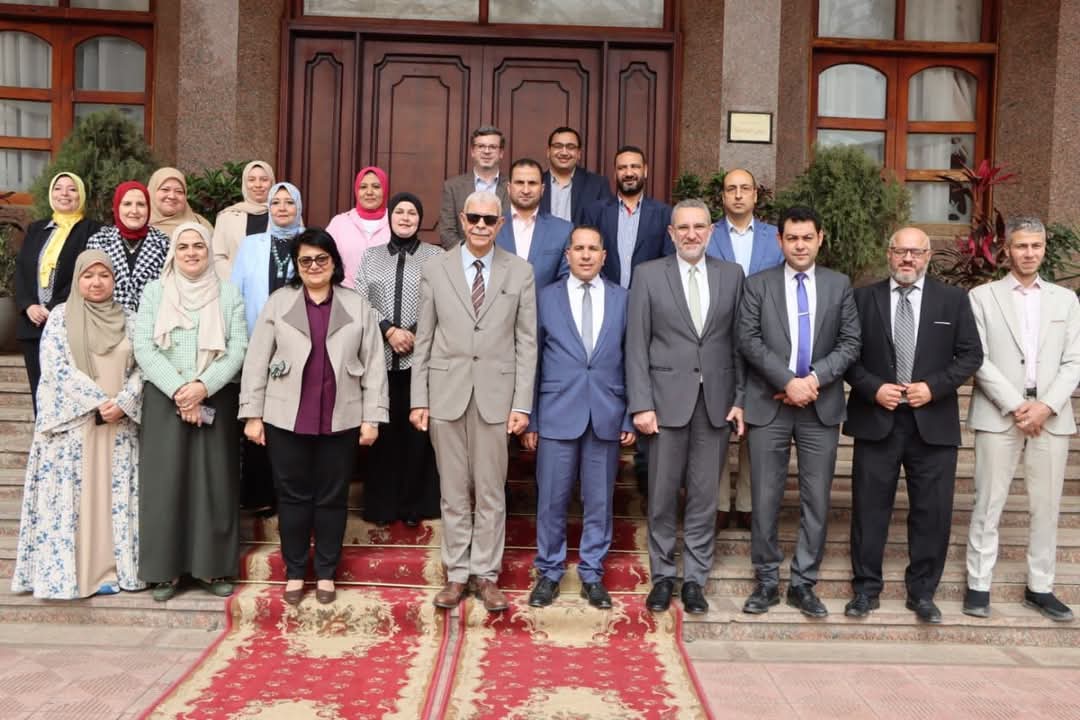 FB IMG 1743958547981 المنوفية رئيس جامعة المنوفية يتلقى التهنئة من أسرة جامعة المنوفية الأهلية بمناسبة عيد الفطر المبارك موقع في الجامعة