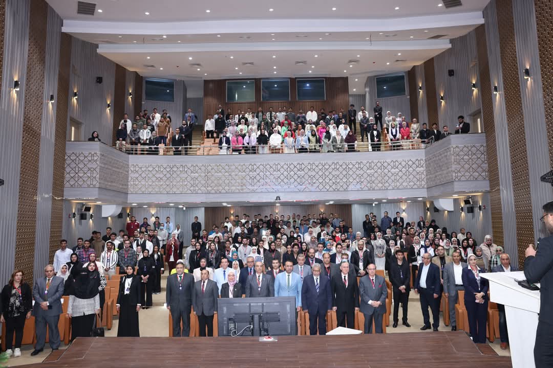 FB IMG 1744750792848 الصالحية جامعة المنصورة الأهلية تُطلق المؤتمر الطلابي الثاني لكلية الطب موقع في الجامعة