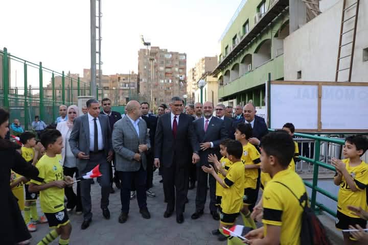 محافظ الجيزة يطلق بطولة مونديال المدارس في نسختها الأولى لتعزيز مهارات الشباب 2 محافظ الجيزة