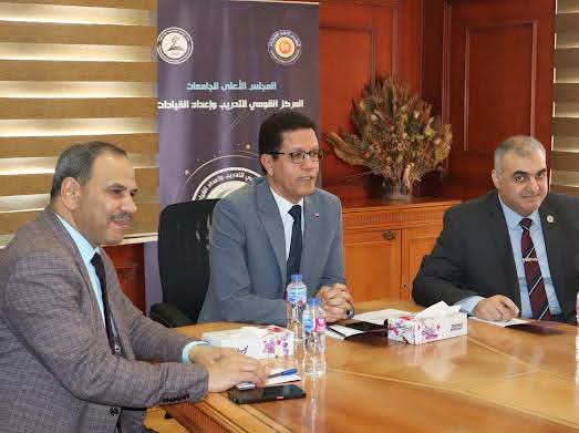 رئيس جامعة بنها يفتتح المؤتمر الطلابى الثالث لكلية التربية النوعية 7 رئيس جامعة بنها