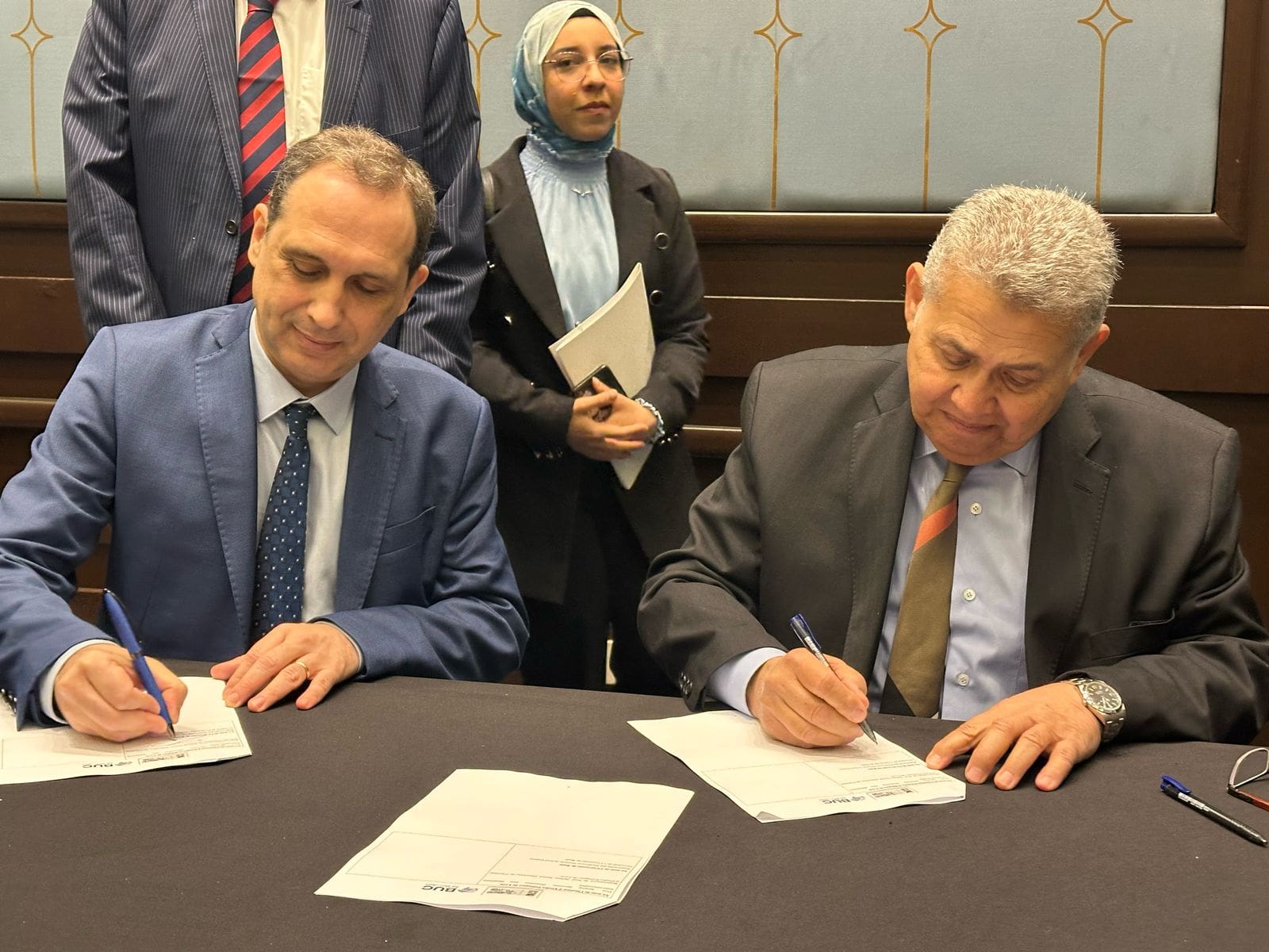 IMG 20250407 WA0008 فرنسي على هامش المؤتمر المصري الفرنسي.. تعاون بين جامعتي بدر وليون للعلوم السياسية موقع في الجامعة
