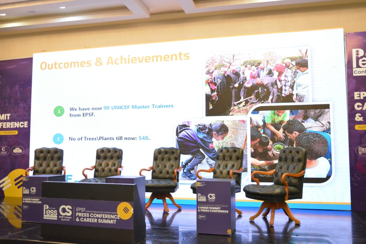 تنظيم مؤتمر EPSF السنوي "مستقبل مهنة الصيدلة يبدأ من هنا" 1 IMG 20250421 WA0001 مستقبل تنظيم مؤتمر EPSF السنوي "مستقبل مهنة الصيدلة يبدأ من هنا" موقع في الجامعة