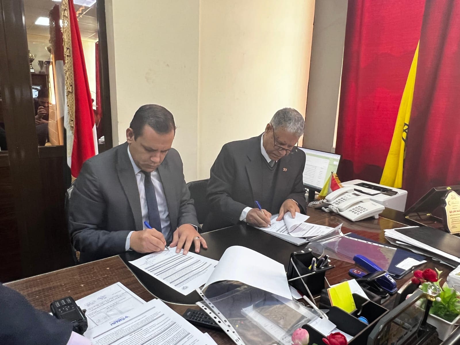 بروتوكول تعاون بين كلية الهندسة بجامعة سيناء فرع العريش ومجلس مدينة بئر العبد 1 IMG 20250428 WA0019 جامعة سيناء بروتوكول تعاون بين كلية الهندسة بجامعة سيناء فرع العريش ومجلس مدينة بئر العبد موقع في الجامعة