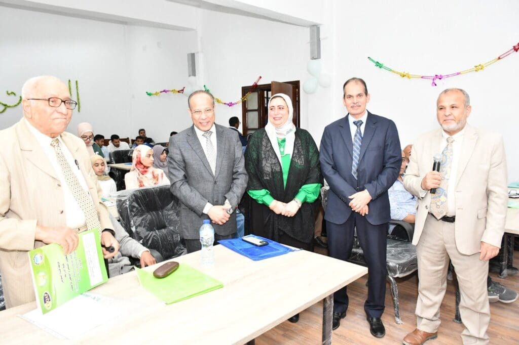 IMG 7915 جامعة قناة السويس زراعة قناة السويس تنظم مؤتمرها "البصمة البيئية والإدارة المستدامة للموارد لمستقبل أخضر" موقع في الجامعة