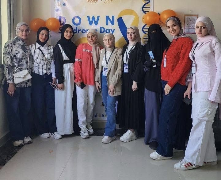 IMG 8386 ملتقى طب المنصورة الأهلية تنظّم فعالية توعوية حول متلازمة داون - صور موقع في الجامعة