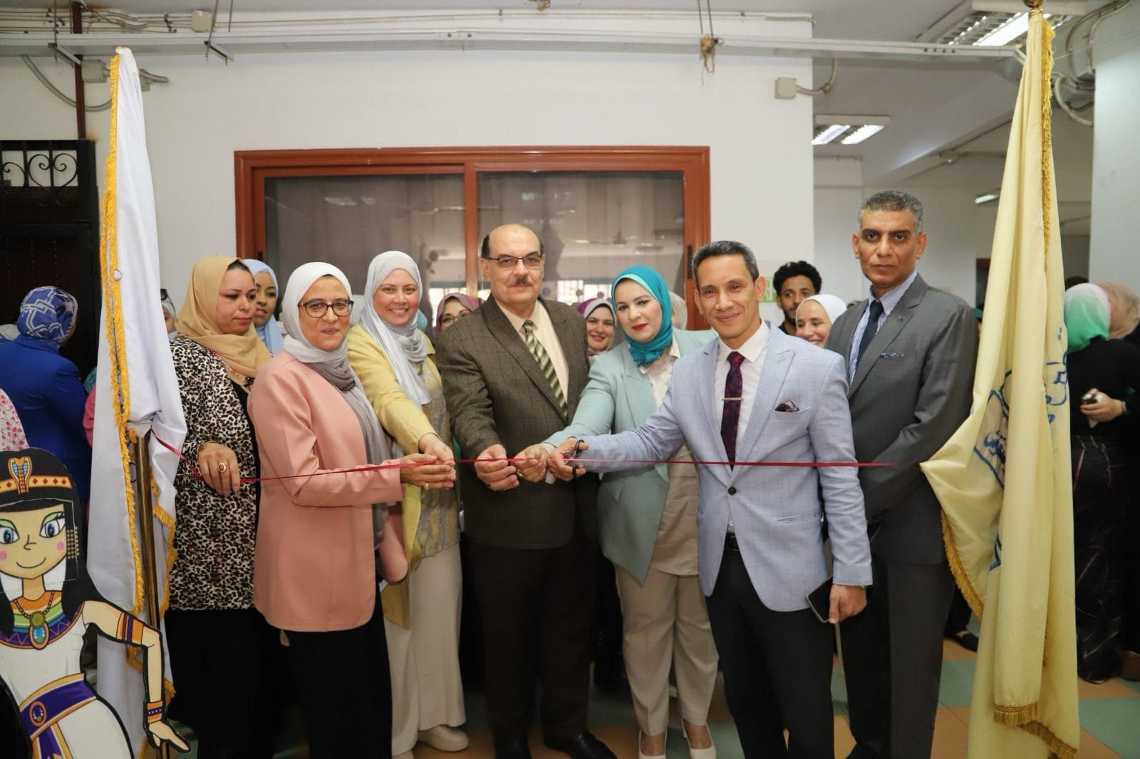 c4845dd9 eabb 44e0 9d6f 4b0edf053513 جامعة عين شمس كلية الآثار بجامعة عين شمس تحتفل بيوم التراث العالمي موقع في الجامعة