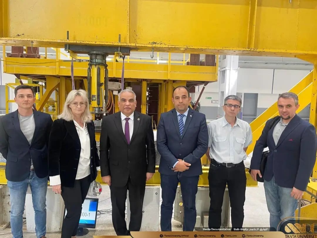 جامعتا طنطا وسيليزيا للتكنولوجيا يبحثان التعاون في المجال الهندسي 1 1746101584995 طنطا جامعتا طنطا وسيليزيا للتكنولوجيا يبحثان التعاون في المجال الهندسي موقع في الجامعة