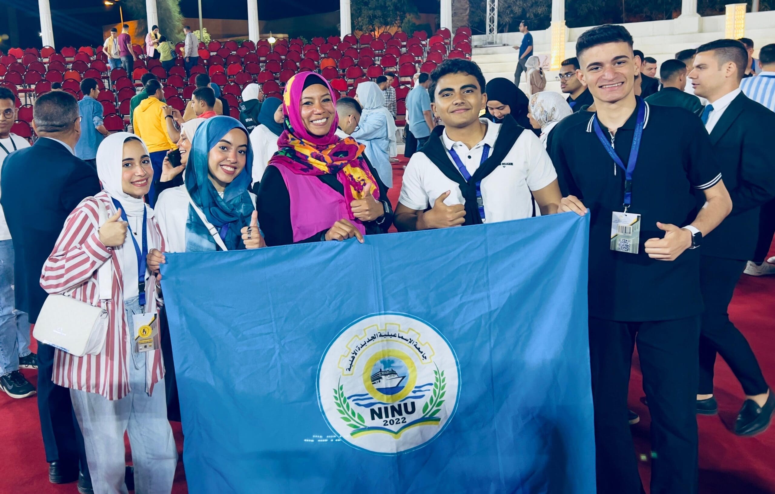 جامعة الإسماعيلية الجديدة الأهلية تشارك في الملتقى الحواري لبناء الوعي
