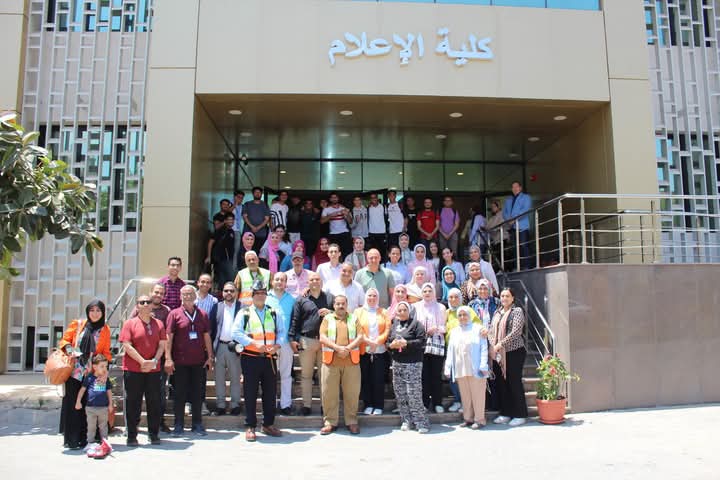 إعلام عين شمس تنظّم دورة تدريبية لإدارة الأزمات والكوارث بالتعاون مع الدفاع المدني 8 إعلام عين شمس