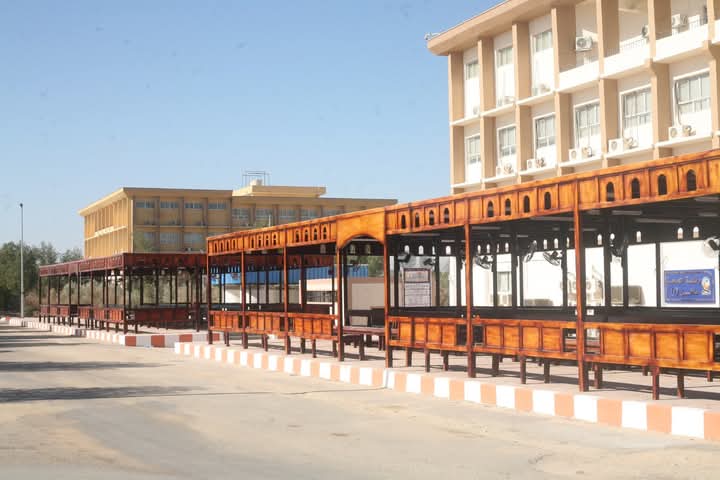 جامعة جنوب الوادي تنشئ مظلتين لخدمة العاملين بمحيط مبنى الرئاسة