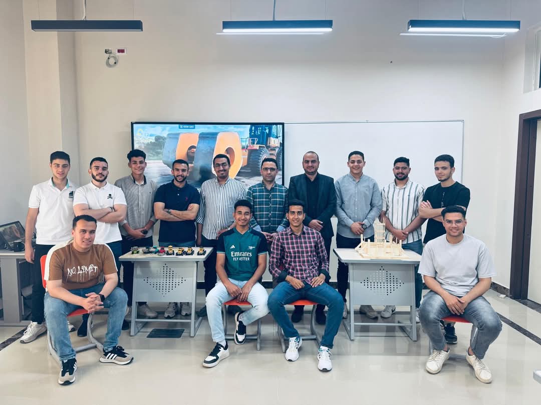 FB IMG 1747229302853 جامعة حلوان "هندسة المنصورة الأهلية" تُطلق اليوم العلمي لمعدات التشييد: تأهيل مباشر لسوق العمل موقع في الجامعة