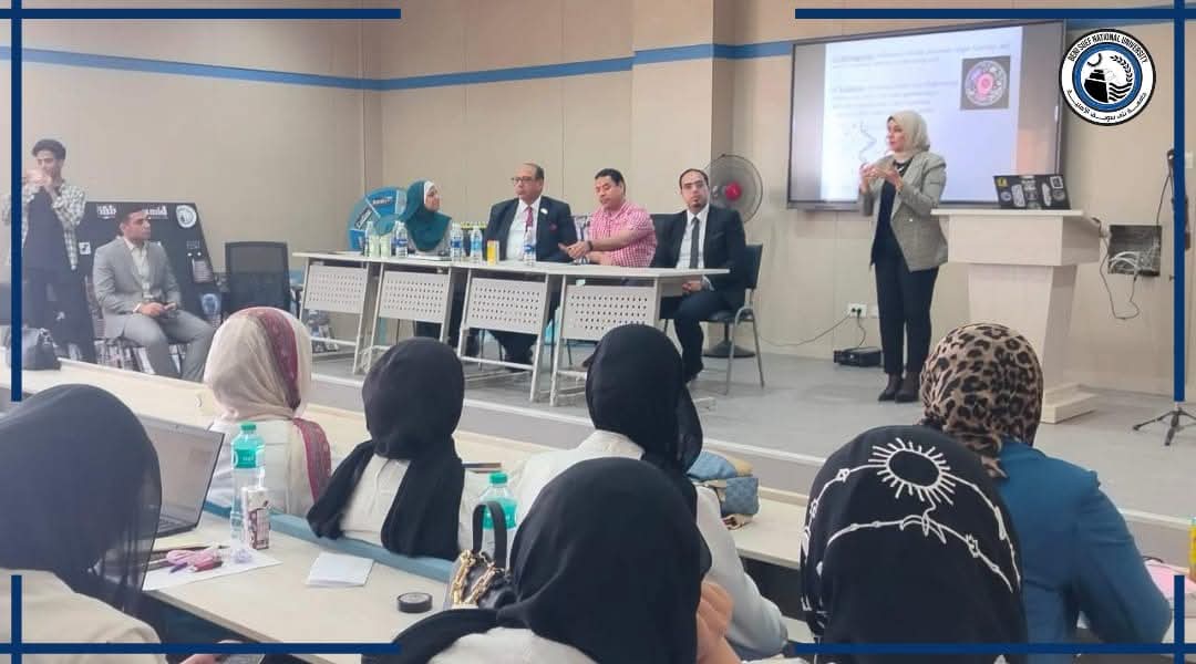FB IMG 1747577469448 الحاسبات جامعة بني سويف الأهلية تنظم اليوم العلمي الأول لطلاب كلية علوم الملاحة وتكنولوجيا الفضاء موقع في الجامعة