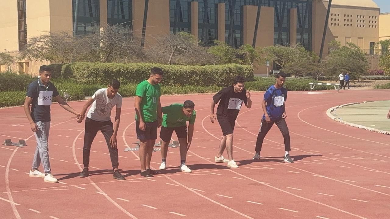 IMG 20250502 WA0007 التعليم العالي طلاب جامعة قناة السويس يحصدون 4 ذهبيات و3 فضيات في بطولة الشهيد الرفاعي 52 لألعاب القوى موقع في الجامعة