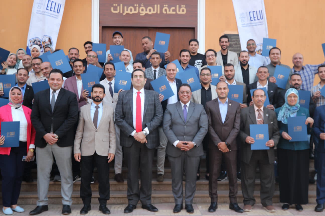 IMG 20250511 WA0094 رئيس الجامعة المصرية للتعلم الإلكتروني تطلق الملتقى الأول للإداريين ببورسعيد وتجدد بروتوكول التعاون مع معهد إعداد القادة موقع في الجامعة