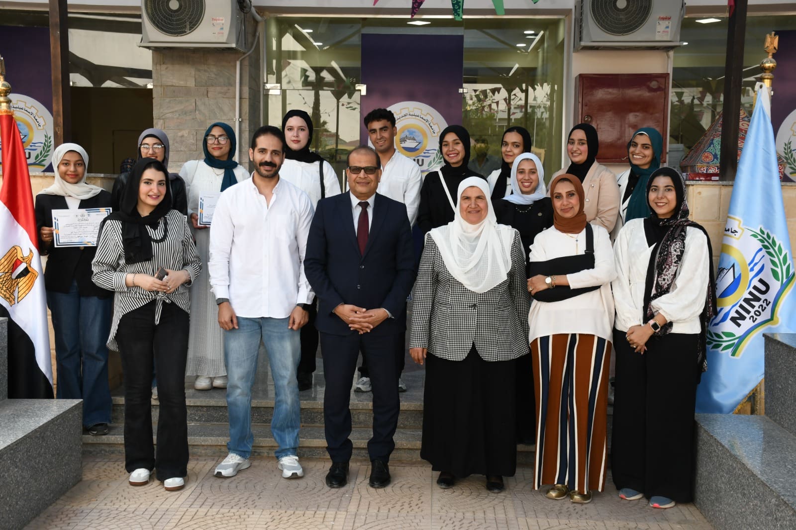 جامعة الإسماعيلية الأهلية تختتم دورة تدريبية في الإعلام الإذاعي