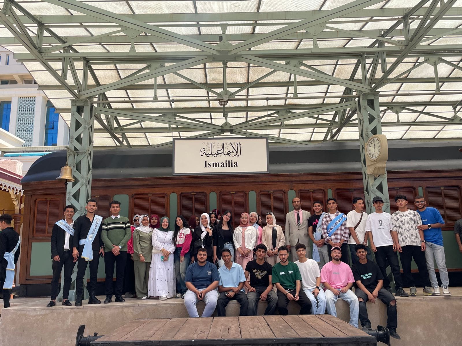 متحف قناة السويس يستقبل طلاب جامعة الإسماعيلية الجديدة