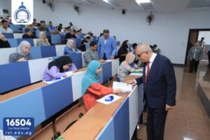 رئيس جامعة الريادة يشدد على العمداء بضرورة حضور أستاذ المادة للرد على استفسارات الطلاب أثناء الامتحان 2 رئيس جامعة الريادة يشدد على العمداء بضرورة حضور أستاذ المادة للرد على استفسارات الطلاب أثناء الامتحان