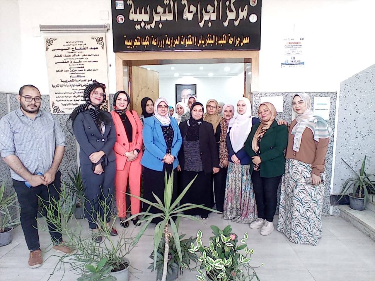 FB IMG 1750596486712 جامعة سوهاج جامعة سوهاج تدعم الباحثين بثلاث دورات تدريبية متخصصة بكلية الطب موقع في الجامعة