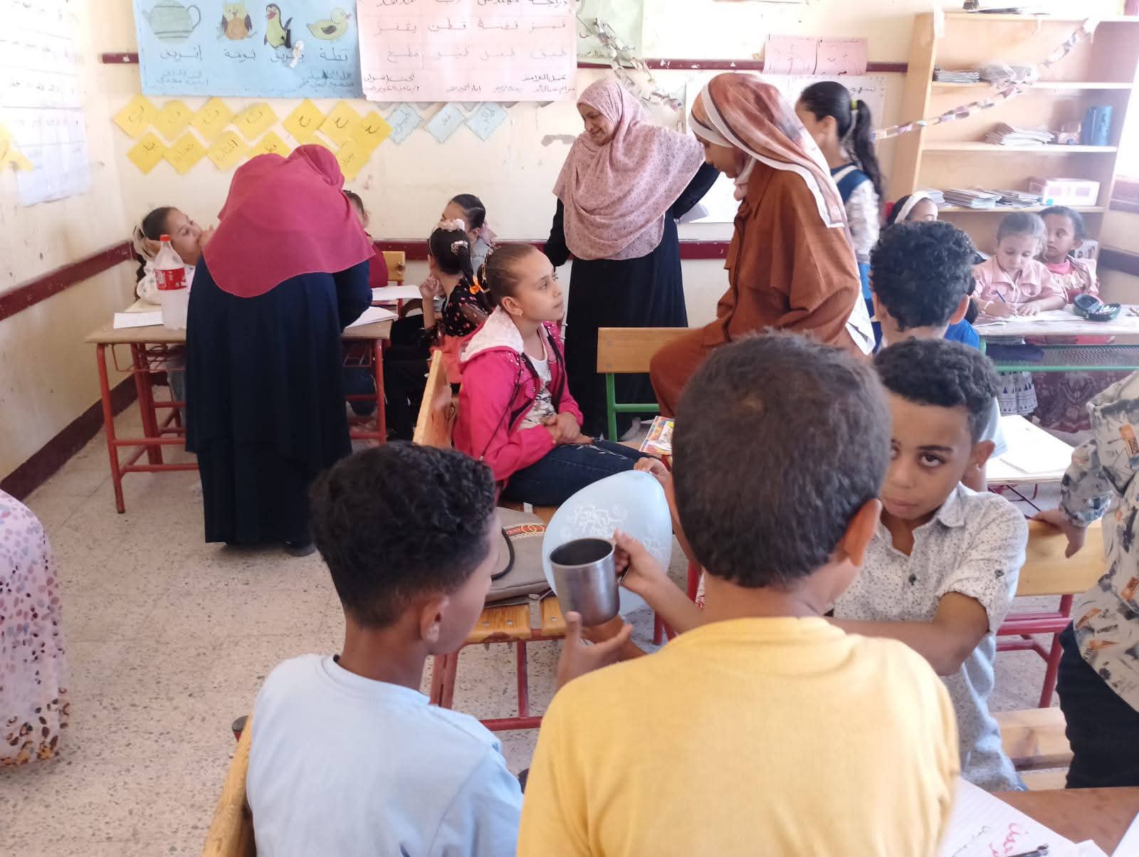 تفعيل برنامج إثراء مهارات اللغة العربية لطلاب الابتدائية والإعدادية في صيف الوادي الجديد