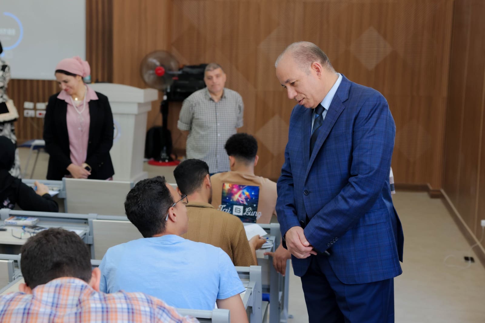 IMG 20250601 WA0144 خلال خلال جولة.. رئيس جامعة المنصورة الأهلية يشدد على سرعة الانتهاء من أعمال التصحيح وإعلان النتائج موقع في الجامعة
