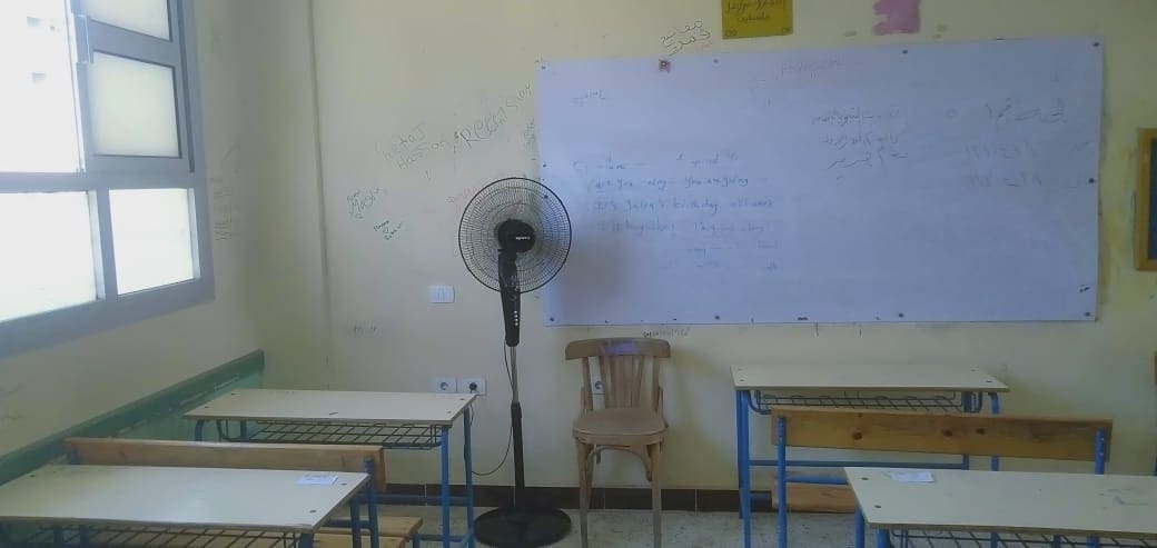 IMG 20250614 WA0057 الفيديو القليوبية: توفير ما يزيد عن 150 مروحة لطلاب الثانوية العامة موقع في الجامعة