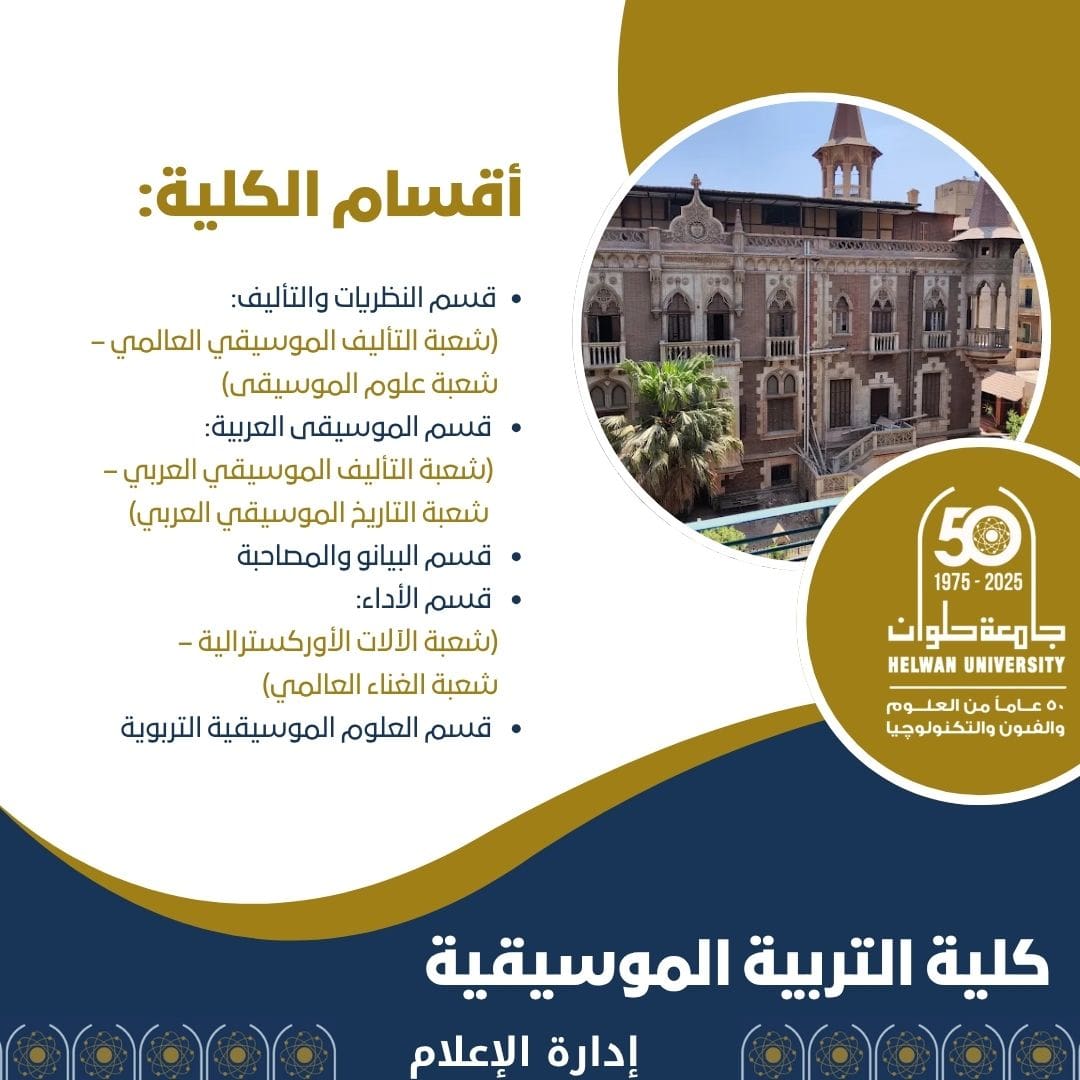تنسيق الجامعات.. تعرف على كلية التربية الموسيقية بالزمالك 1 IMG 20250615 WA0209 كلية تنسيق الجامعات.. تعرف على كلية التربية الموسيقية بالزمالك موقع في الجامعة