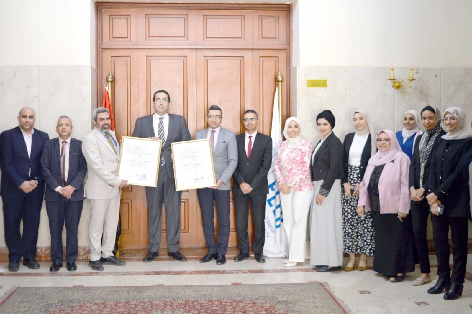 الجامعة المصرية للتعلم الإلكتروني الأهلية تحصل على شهادتي الأيزو الدوليتين في الجودة والإدارة