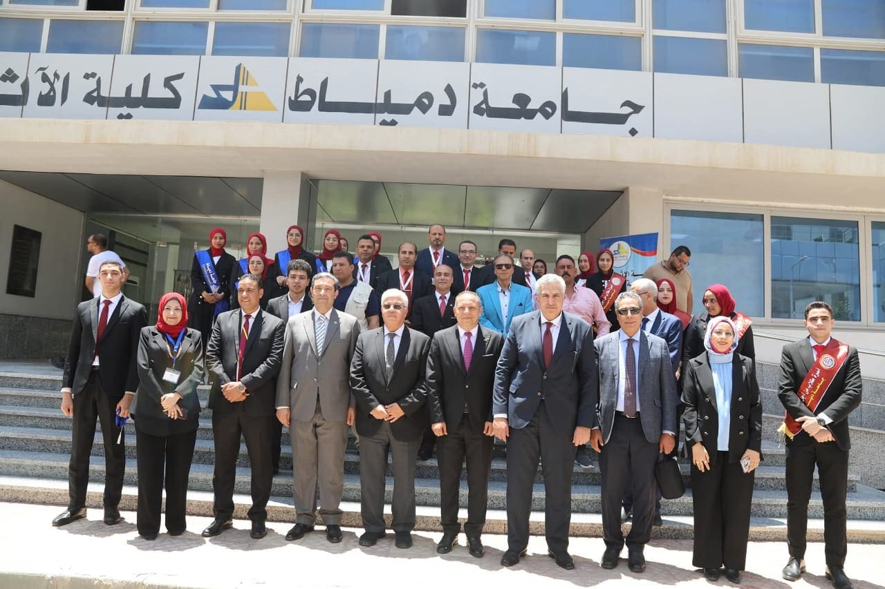 IMG 20250628 WA0314 رئيس رئيس جامعة كفر الشيخ يشارك اجتماع المجلس الأعلى للجامعات بجامعة دمياط  موقع في الجامعة