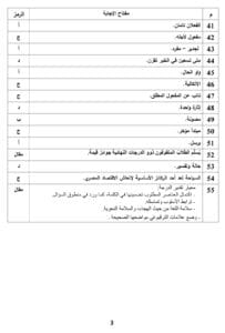 إجابات النماذج الاسترشادية لمادة اللغة العربية للثانوية العامة 2025 15 إجابات النموذج الاسترشادي 10 في اللغة العربية للثانوية العامة