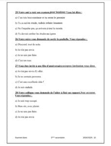 42 سؤالا تلخص مادة اللغة الفرنسية لطلاب الثانوية 2025 12 Screenshot ٢٠٢٥٠٦١٢ ١٢٤٣٠٣ Chrome اللغة الفرنسية 42 سؤالا تلخص مادة اللغة الفرنسية لطلاب الثانوية 2025 موقع في الجامعة