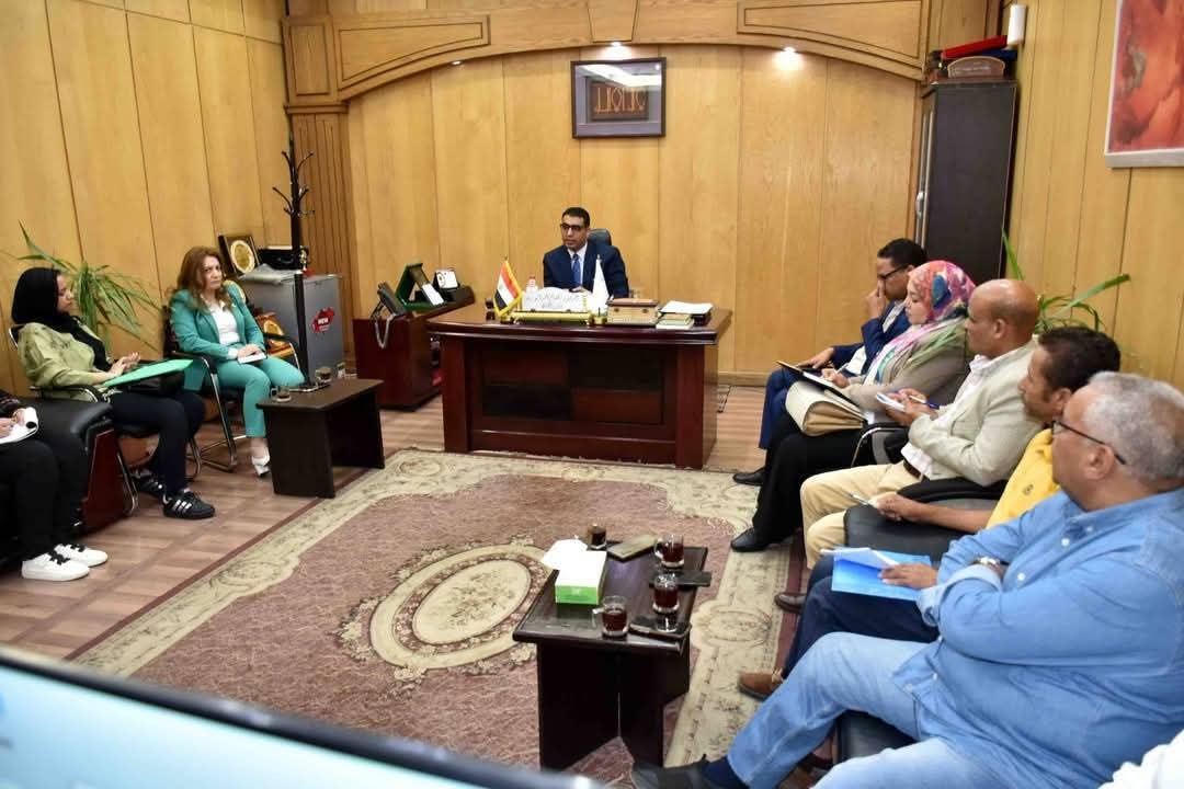 جامعة طيبة التكنولوجية تشارك في جهود تعزيز التوظيف بالأقصر ضمن مشروع النمو الأخضر الشامل 1 طيبة التكنولوجية تشارك في التوظيف بالأقصر