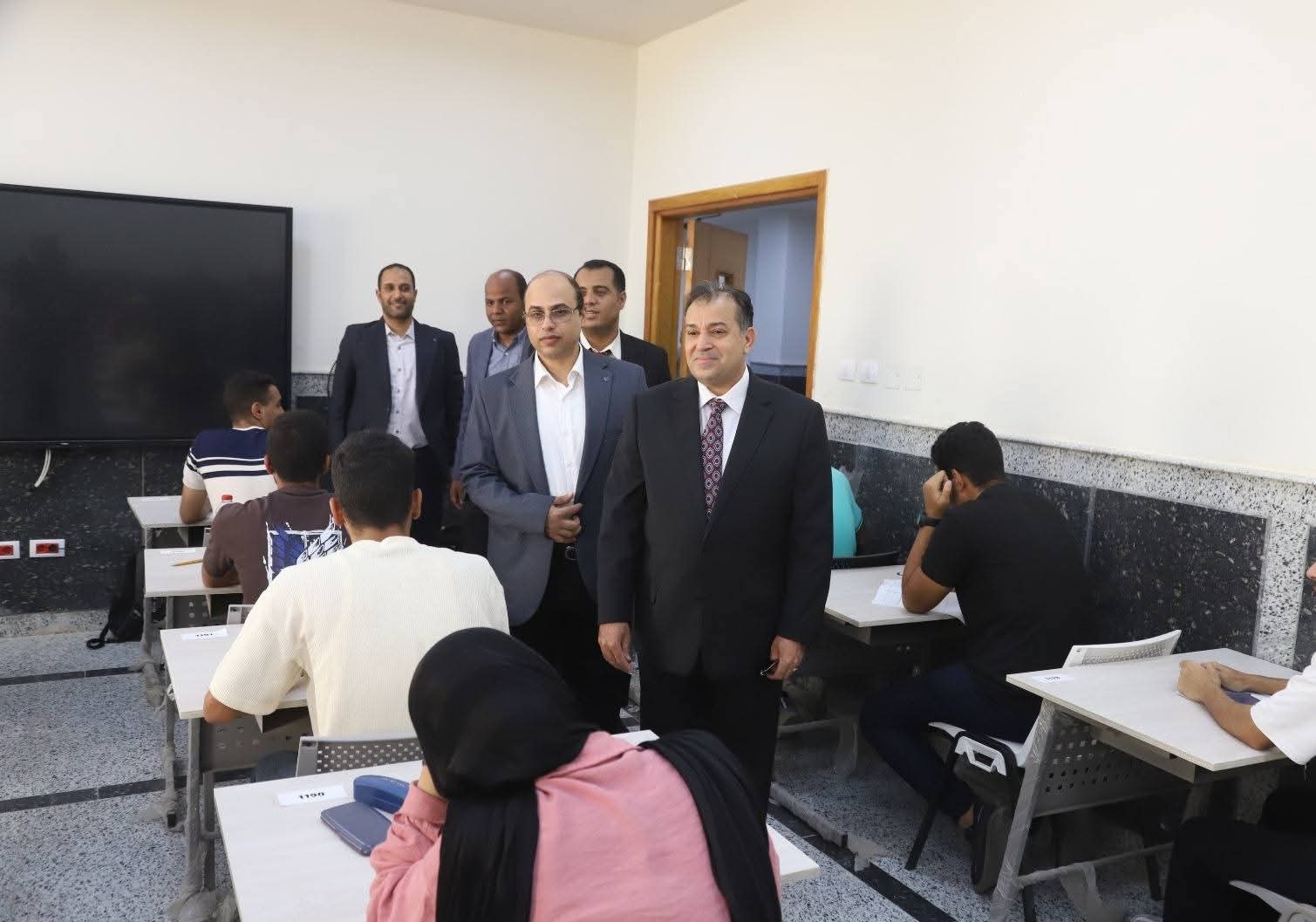 FB IMG 1752919447253 الجامعات 796 طالبًا يؤدون امتحان مادة "رياضيات ٢" في جامعة جنوب الوادي الأهلية موقع في الجامعة