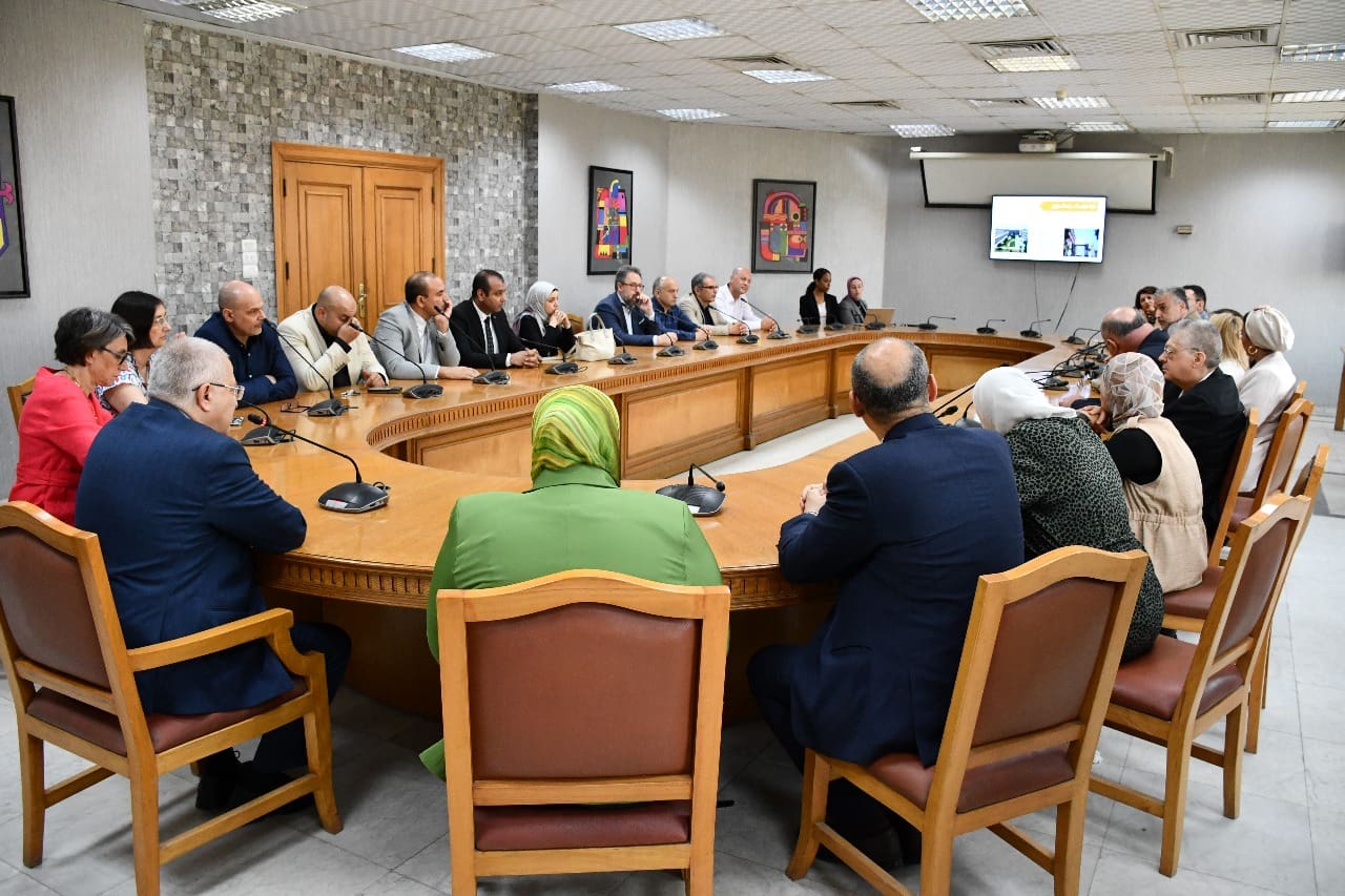 IMG 20250701 WA0035 حلوان جامعتا حلوان وديموقريطوس اليونانية تبحثان تعزيز التعاون الأكاديمي في عدة مجالات  موقع في الجامعة
