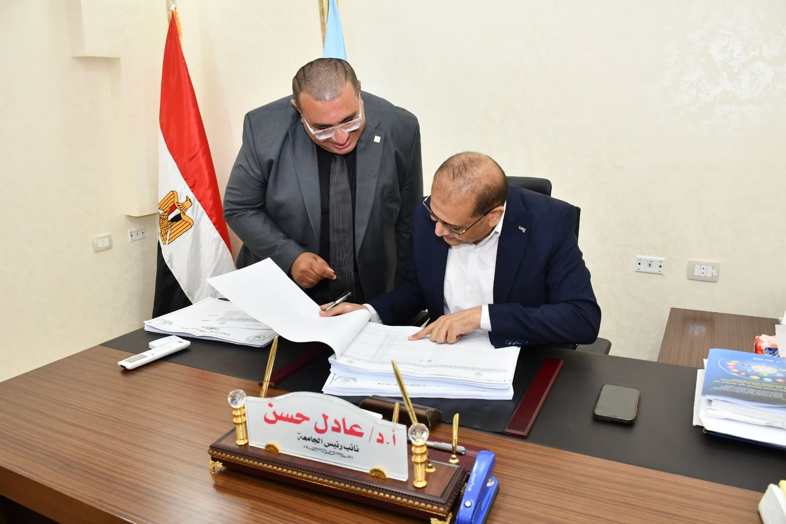 اعتماد نتائج كلية الصيدلة بجامعة الإسماعيلية الأهلية